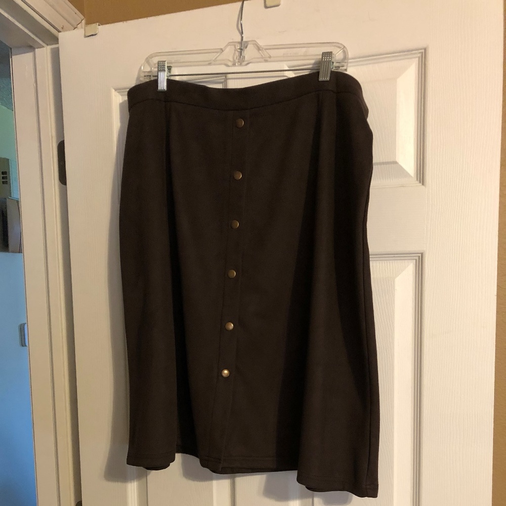 Westport Brown Skirt